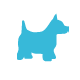 Kleines Icon der Sorte Hund Wessie